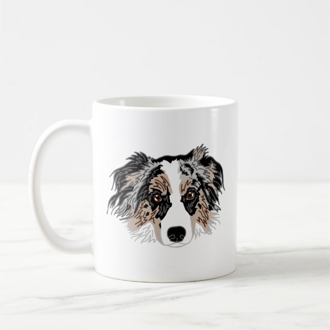 Aussie Dog Mom Mug (Left)