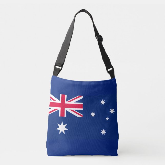 Aussie flag crossbody bag (Front)