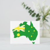 Aussie Flag Map (Standing Front)