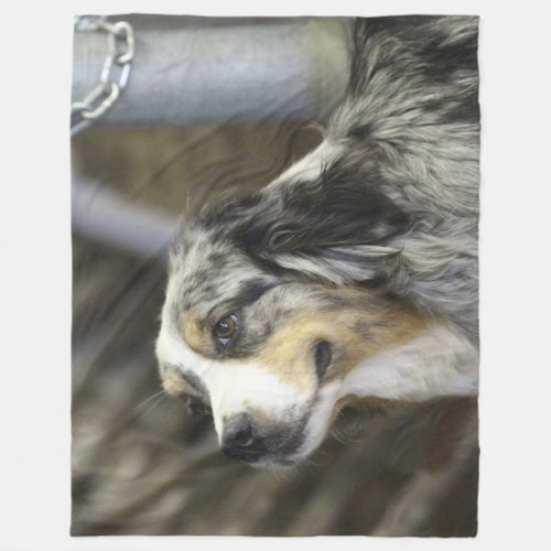 Aussie  fleece blanket