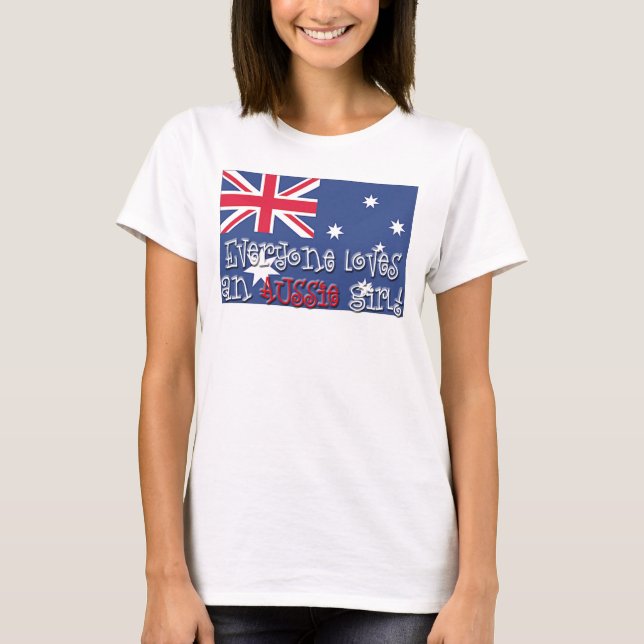 Aussie Girl T-Shirt (Front)