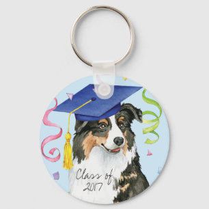 Aussie Graduate Keychain
