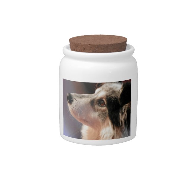 Aussie Mix Candy/Condiment holder Candy Jar (Front)