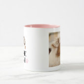 Aussie Mom red merle personalized with photo Mug (Center)