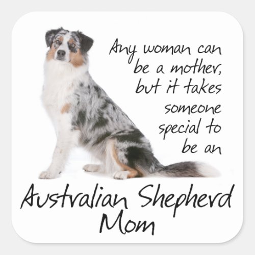 Aussie Mom Stickers