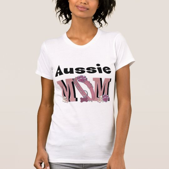 Aussie Mom T Shirt