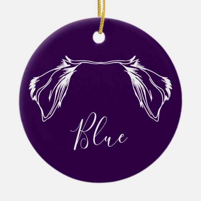 Aussie Ornament (Om Logo) (Front)