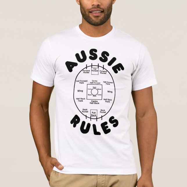 Aussie Rules T-Shirt (Front)
