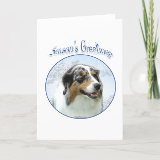 Aussie Seasons Greetings Holiday Card