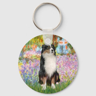 Aussie Shep 2 - Garden Keychain