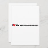 aussie shep love (Front/Back)