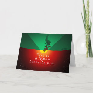 AUSSIE Summer Solstice - Holiday Card