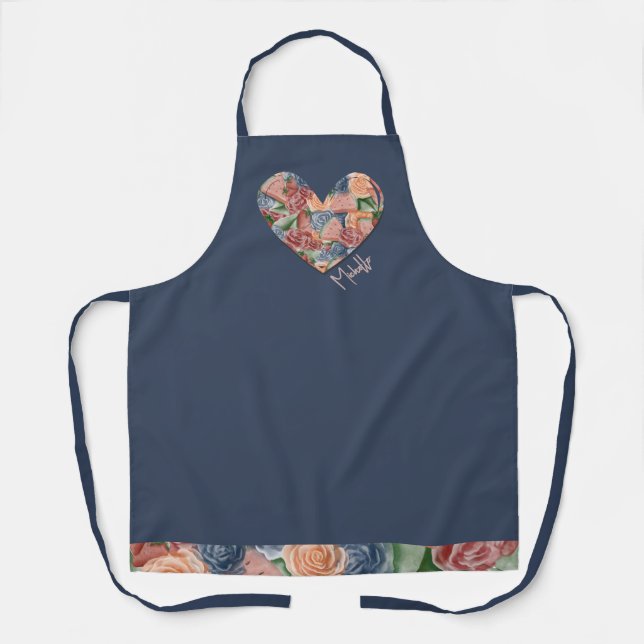 Aussie Summer Vibes - Watermelon & Strawberries Apron (Front)
