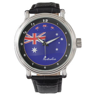 Aussie Time & Australian Flag / Australia Watch