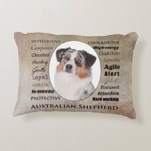 Aussie Traits Pillow (Back)