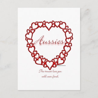 Aussie True Love Postcard