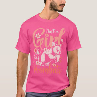 Aussie Wild Animal Lover Women Just A Girl Who Lov T-Shirt