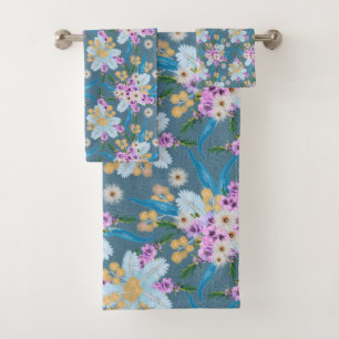 Aussie Wildflower Summer Bath Towel Set