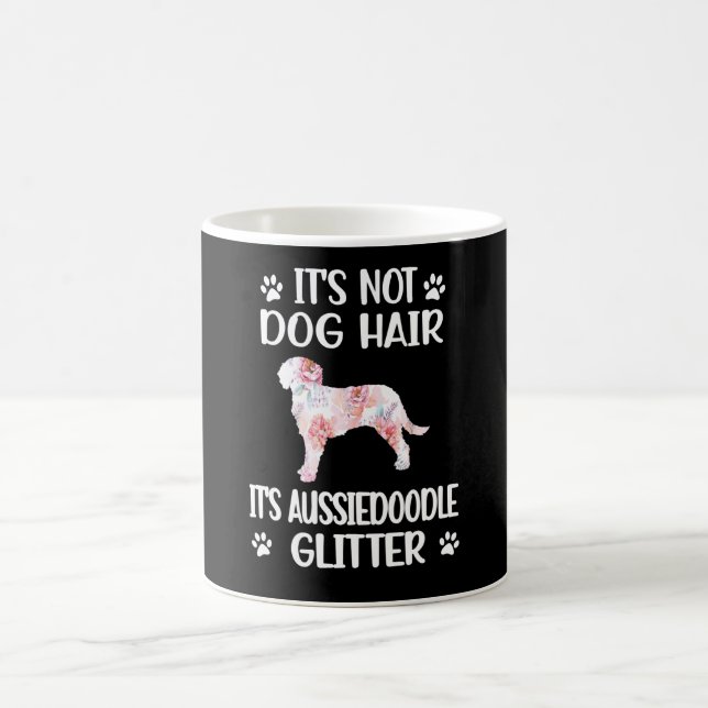 Aussiedoodle Lover Dog Mom Dad Aussiedoodle Owner Coffee Mug (Center)