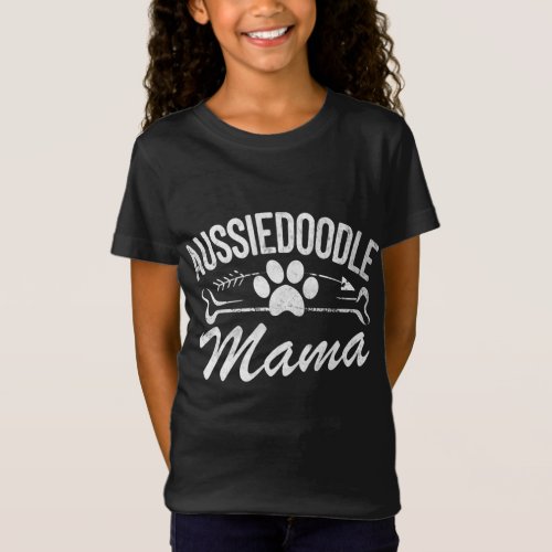 Aussiedoodle Mama Best Dog Owner Mom Ever Mother D T_Shirt