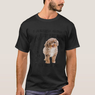 Aussiedoodle Quote Mom, Aussiepoo Dad, Cute Aussie T-Shirt