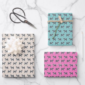 Aussiedoodle Wrapping Paper Sheets by FriendlyPets at Zazzle