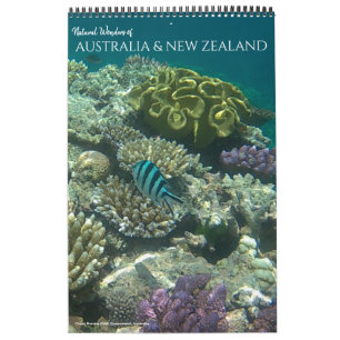 aust/nz natural wonders 2027 (with locations) calendar