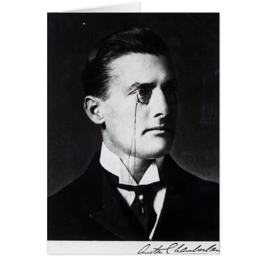 Austen Chamberlain Cards (Front)