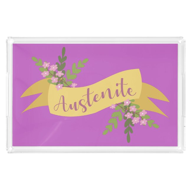 Austenite I Acrylic Tray (Front)