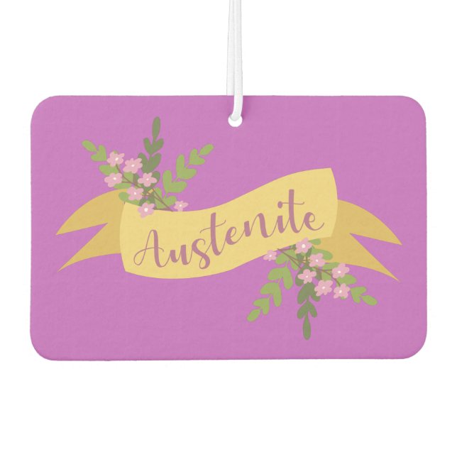 Austenite I Air Freshener (Front)