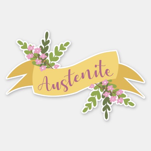 Austenite I Sticker