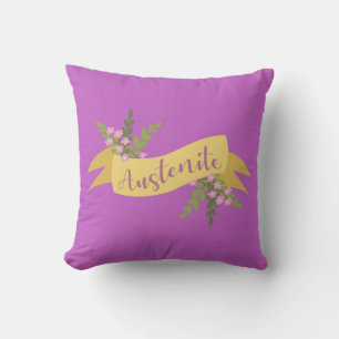 Austenite I Throw Pillow