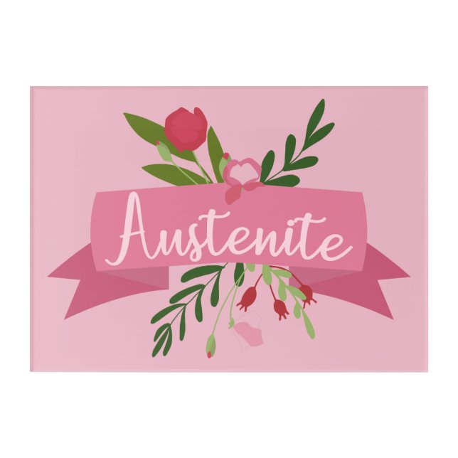 Austenite II Acrylic Print (Front)