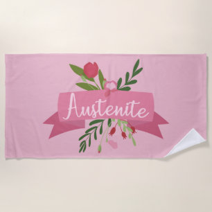 Austenite II Beach Towel