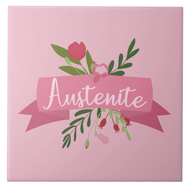 Austenite II Ceramic Tile (Front)