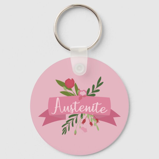 Austenite II Keychain (Front)