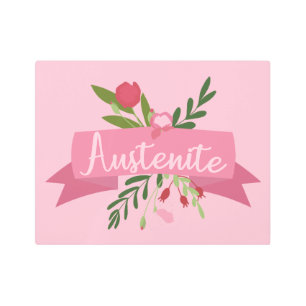 Austenite II Metal Print
