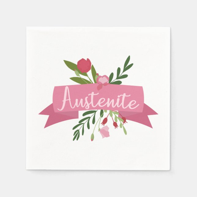 Austenite II Napkins (Front)