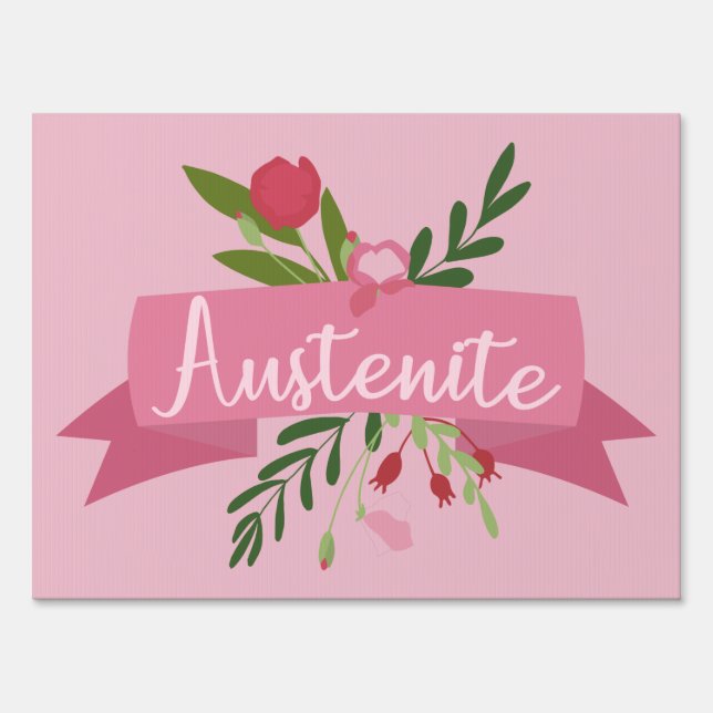 Austenite II Sign (Front)