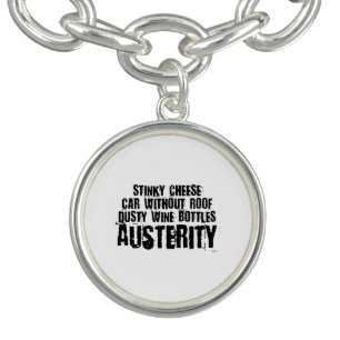 Austerity - Spartan Lifestyle Charm Bracelet