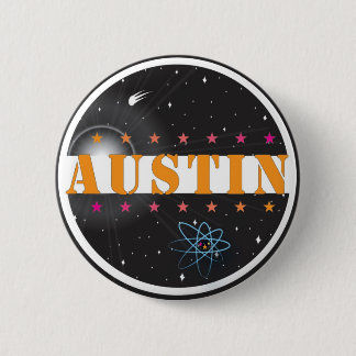 austin2 pinback button