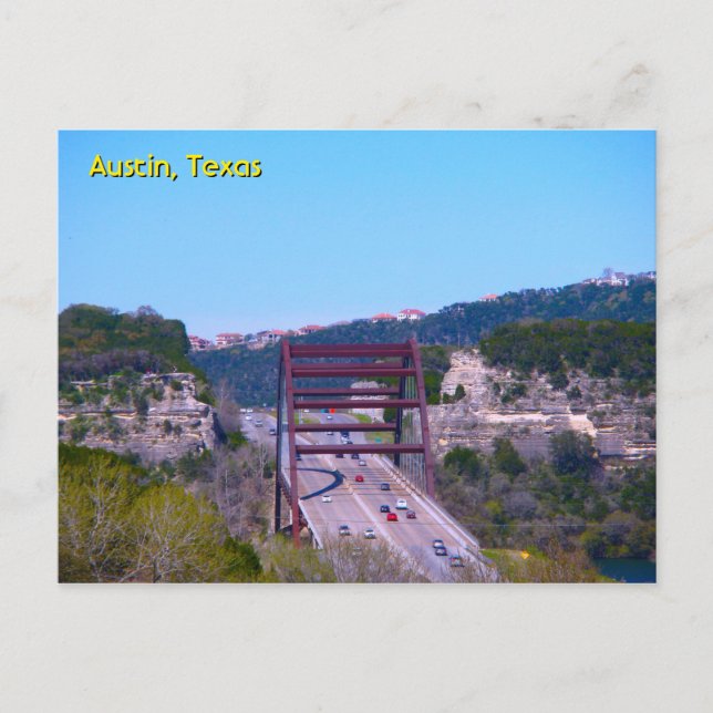 Austin 360 Bridge Postcard (Front)