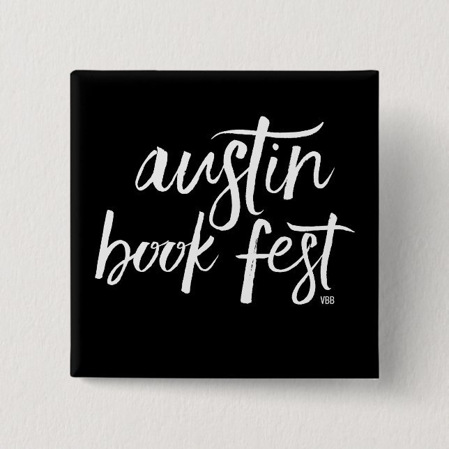 AUSTIN BOOK FEST PIN (Front)