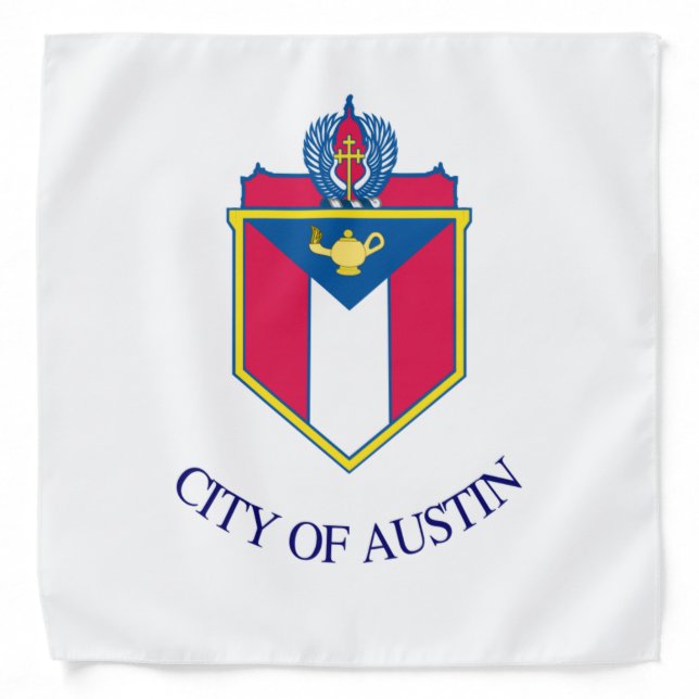 Austin City flag Bandana (Front)