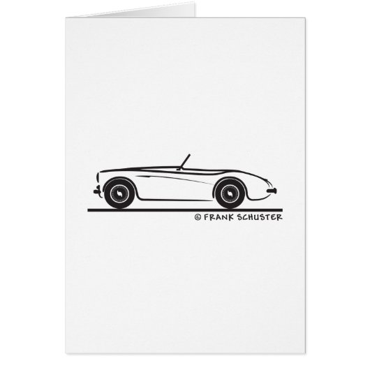 Austin Healey 100 Cards (Front)
