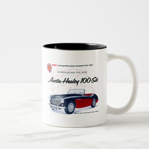 Austin Healey 100_ six Two_Tone Coffee Mug