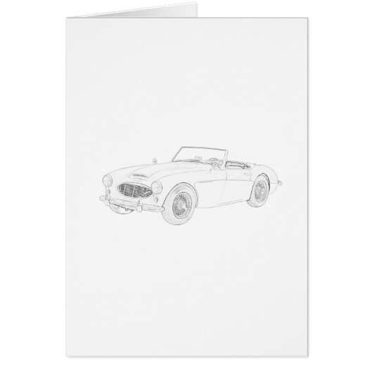 Austin Healey 1960 Cards (Front)