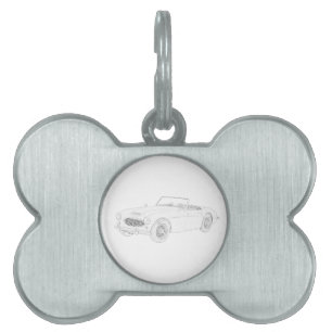 Austin Healey 1960 Pet Name Tag