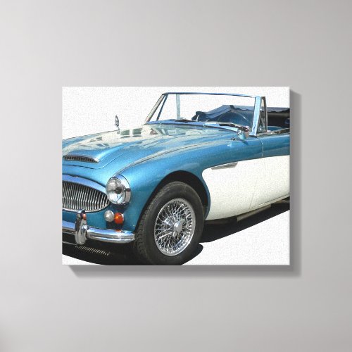 Austin Healey 3000 classic car Canvas Print