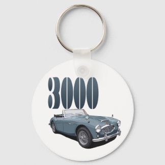 Austin Healey 3000 Keychain